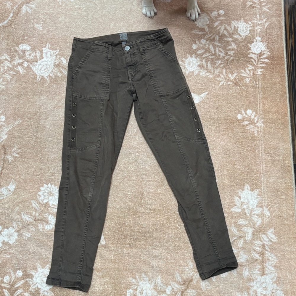 Rip Curl Dark Brown slim Cargo Pants